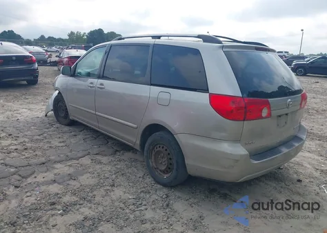 2008 Toyota Sienna Le из США, поврежденный, VIN 5TDZK23C18S211834